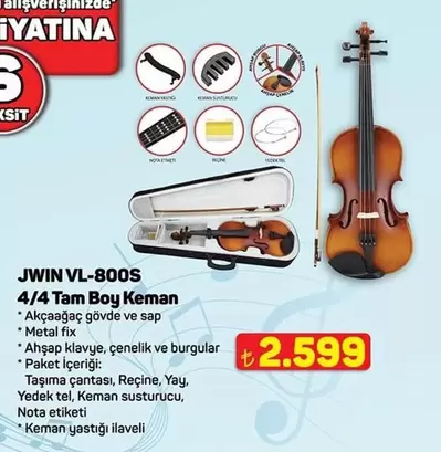 Boy - VL-800S 4/4 Tam Keman