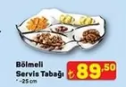 Bölmeli Servis Tabağı