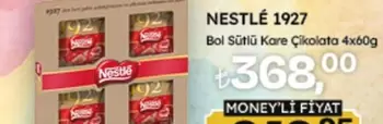 Bol Sütlü Kare Çikolata 4x60g