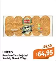 Premium Tam Buğdaylı Sandviç Ekmek