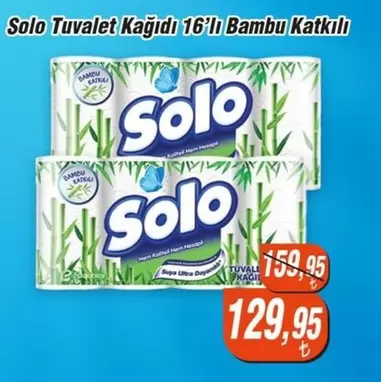 Tuvalet Kağıdı 16'lı Bambu Katkılı