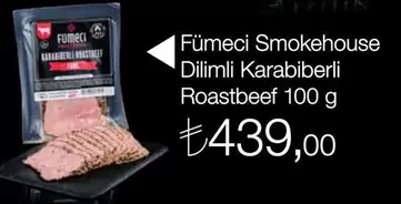 Dilimli Karabiberli Roastbeef