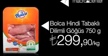 Hindi Tabaklı Dilimli Göğüs