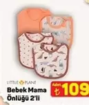 Bebek Mama Önlüğü 2'li