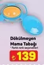 Dökülmeyen Mama Tabağı