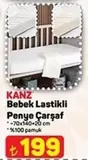 Bebek Lastikli Penye Çarşaf
