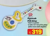 Oyuncak Pilli Gitar