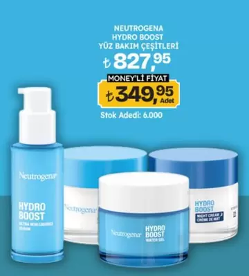 Neutrogena - HYDRO BOOST YÜZ BAKIM ÇEŞİTLERİ