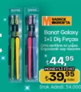 Galaxy - Banat  1+1 Diş Fırçası