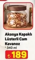 Lüsterli Cam Kavanoz