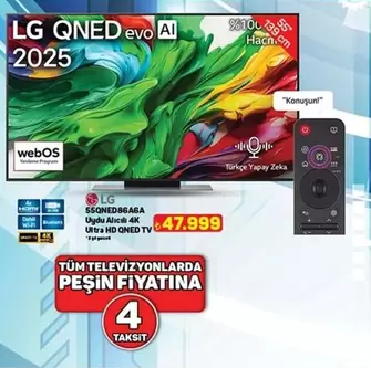 QNED evo AI 2025 Ultra HD QNED TV