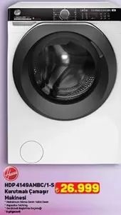 HDP 4149AMBC/1-S Kurutma
Çamaşır Makinesi