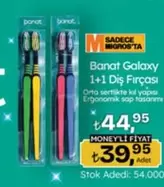 Galaxy -  1+1 Diş Fırçası