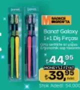 Galaxy - Banat  1+1 Diş Fırçası
