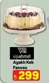 Ayaklı Kek Fanusu