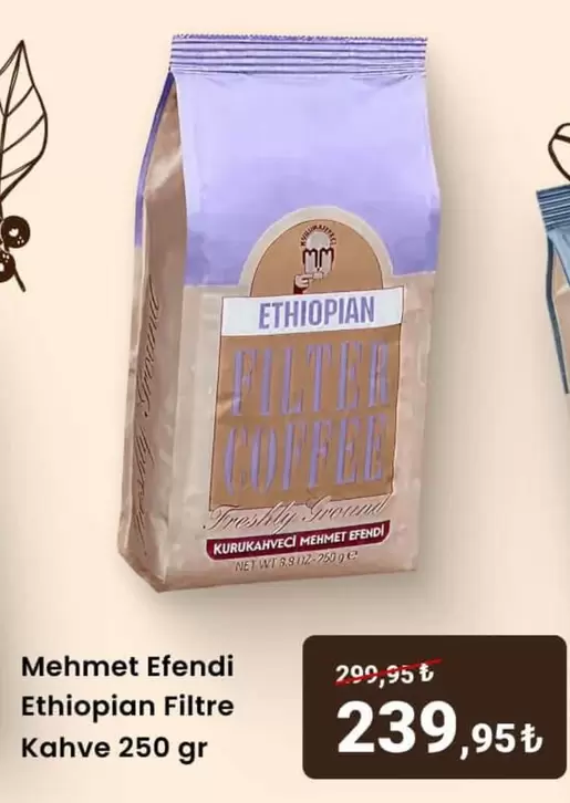 Ethiopian Filtre Kahve