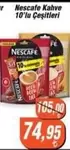 Nescafe Kahve 10'lu Çeşitleri