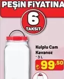 Kulplu Cam Kavanoz