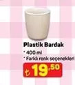 Plastik Bardak