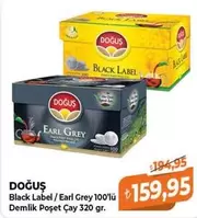 Black Label / Earl Grey Demlik Poşet Çay