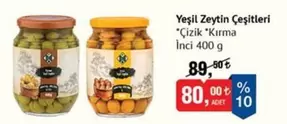 İnci - Yeşil Zeytin Çeşitleri