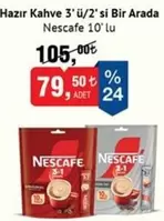 Hazır Kahve 3'ü/2'si Bir Arada
