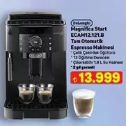 Delonghi - Magnifica Start ECAM12.121.B Tam Otomatik Espresso Makinesi