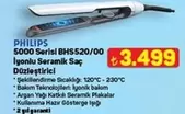 5000 Serisi BHS520/00 İyonlu Seramik Saç Düzleştirici
