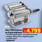 Atlas 150 Makarna ve Erişte Makinesi