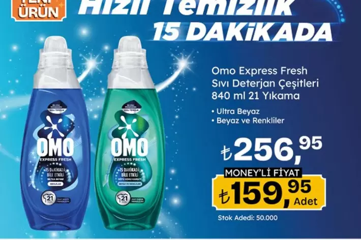 Beyaz - Express Fresh Sıvı Deterjan Çeşitleri