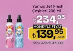 Jet Fresh Çeşitleri