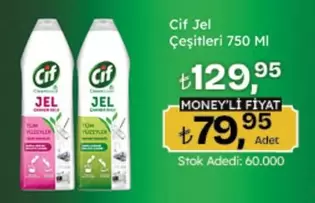 Cif -  Jel Çeşitleri