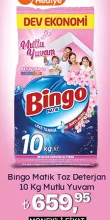 Bingo Matik Toz Deterjan
