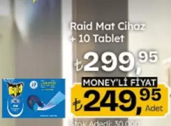 Mat Cihaz + 10 Tablet