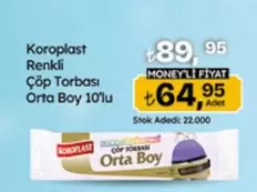 Boy - Çöp Torbası Orta  10'lu