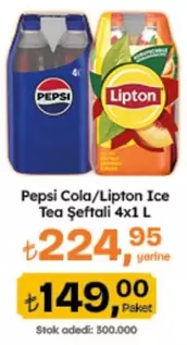 Pepsi - Cola/Ice Tea Şeftali