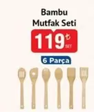 Bambu Mutfak Seti