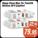 Happy Clean Mop Yer Temizlik Havlusu