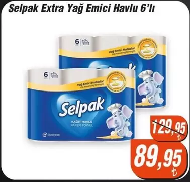 Selpak Extra Yağ Emici Havlu