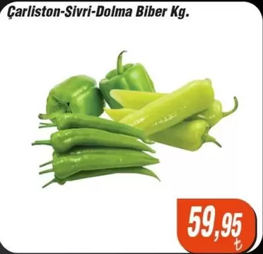 Çarliston-Sivri-Dolma Biber