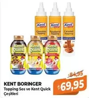Topping Sos ve Kent Quick Çeşitleri