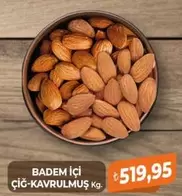 BADEM İÇİ ÇİĞ-KAVRULMUŞ