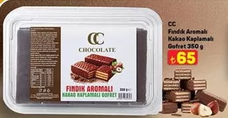 Fındık Aromalı Kakao Kaplamalı Gofret