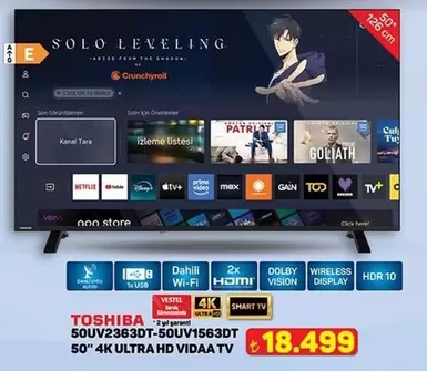 Ok - 50" 4K ULTRA HD VIDA TV