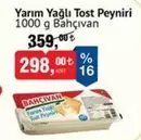 Yarım Yağlı Toast Peyniri