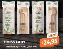 Bambu Kaşık - Çatal