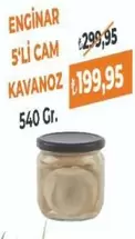 ENGİNAR 5'Lİ CAM KAVANOZ
