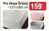 Pvc Masa Örtüsü