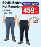 Büyük Beden Kot Pantolon Erkek