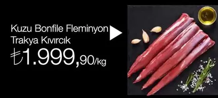 Kuzu Bonfile Flemignon Trakya Kıvırcık